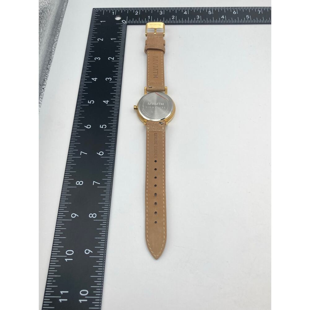 MVMT Women's Signature Minimalist Watch 34mm - New Battery WR 5ATM Adjustable - Picture 12 of 13